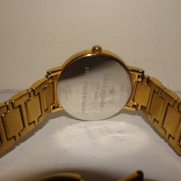 Kate Spade Gold Tone Live Colorfully Wristwatch main image 5